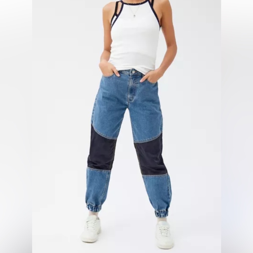 BDG Byron Spliced Jogger Jeans, 25